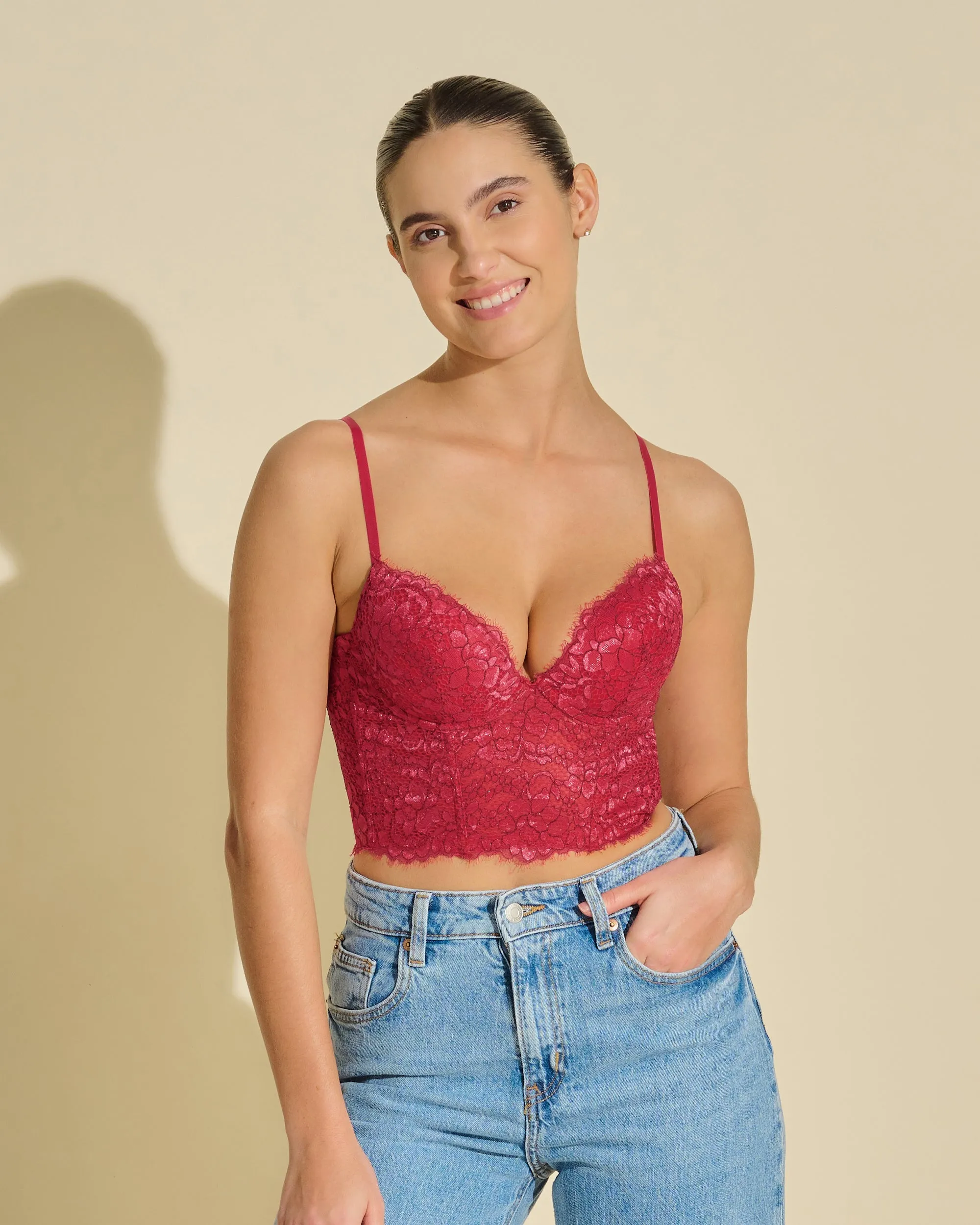 Bustier Cami Push-Up