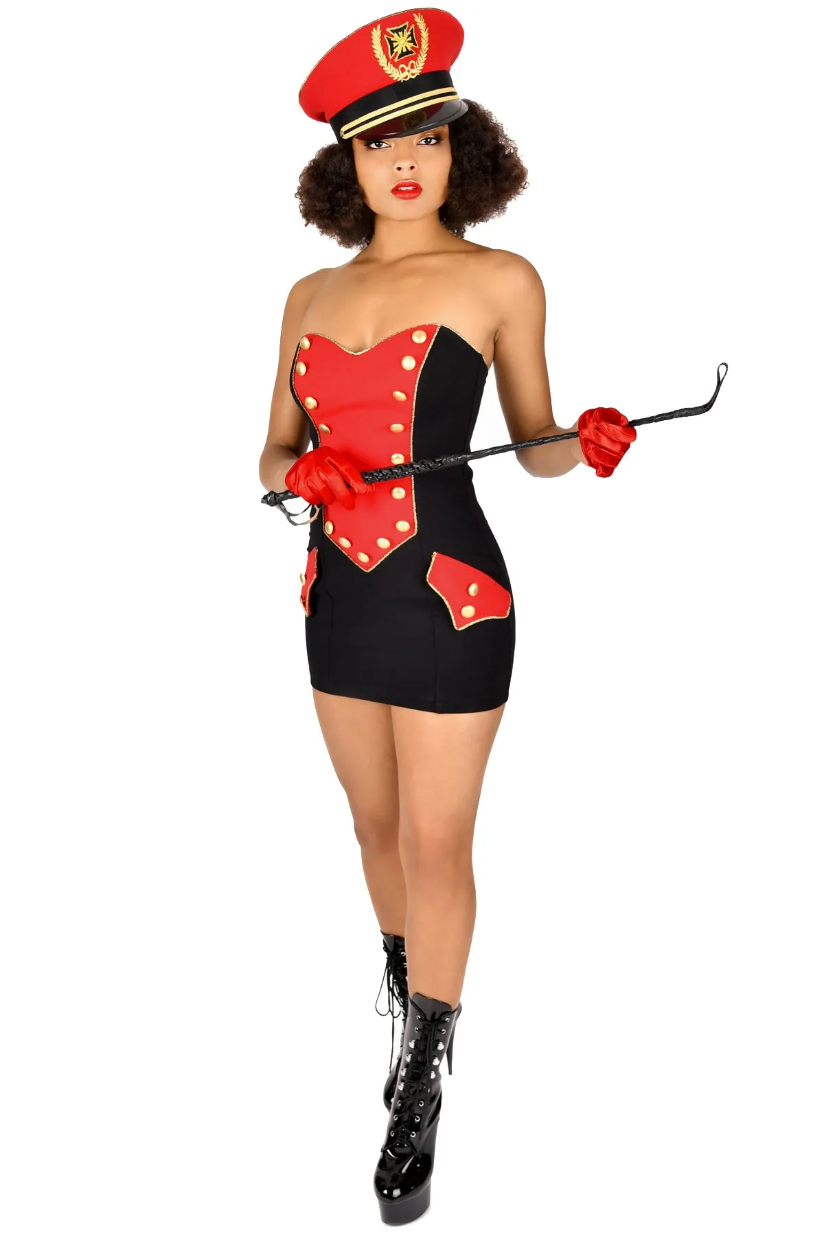 Commander Fatale Strapless Dress