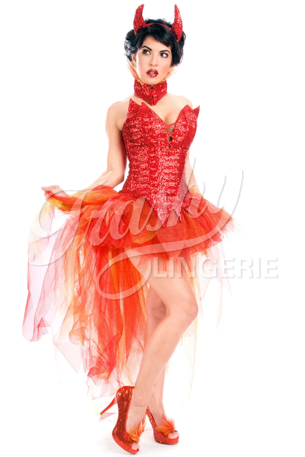 Girl on Fire Tunic/Corset