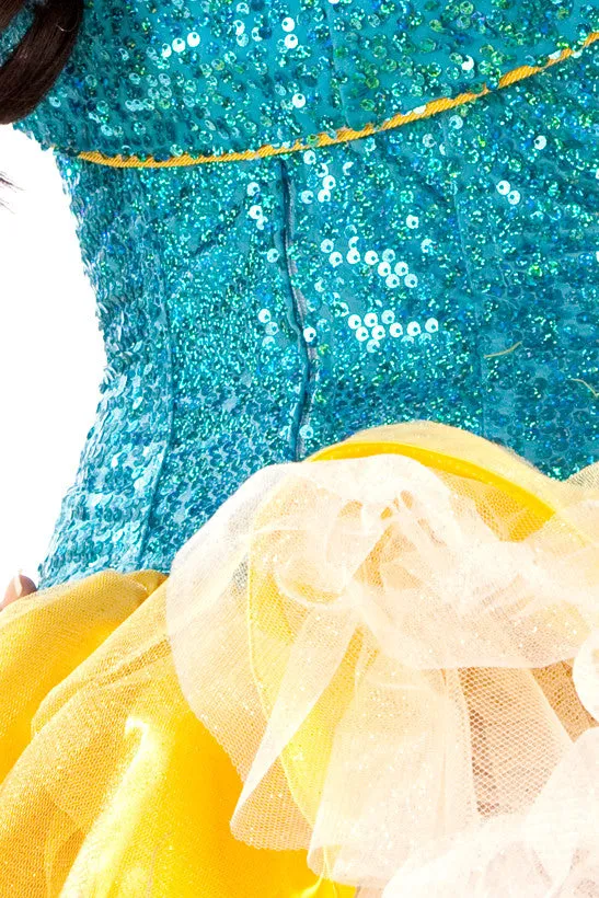 Sequined Snow White Corset