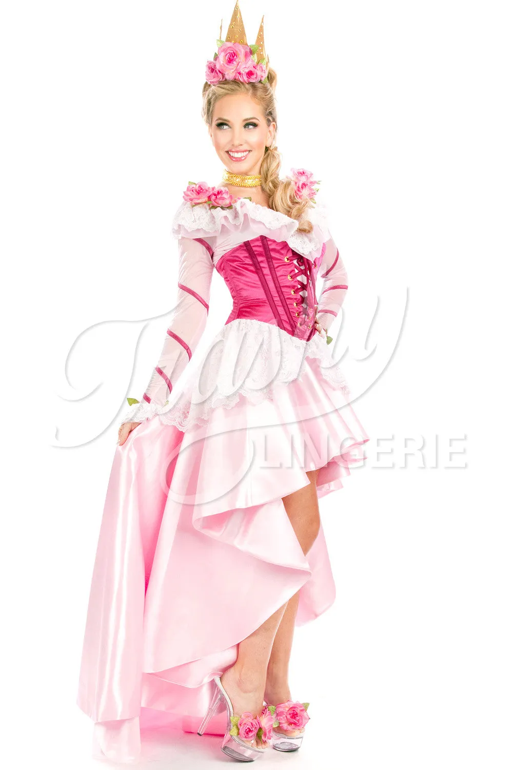 Sleeping Beauty Under Dress